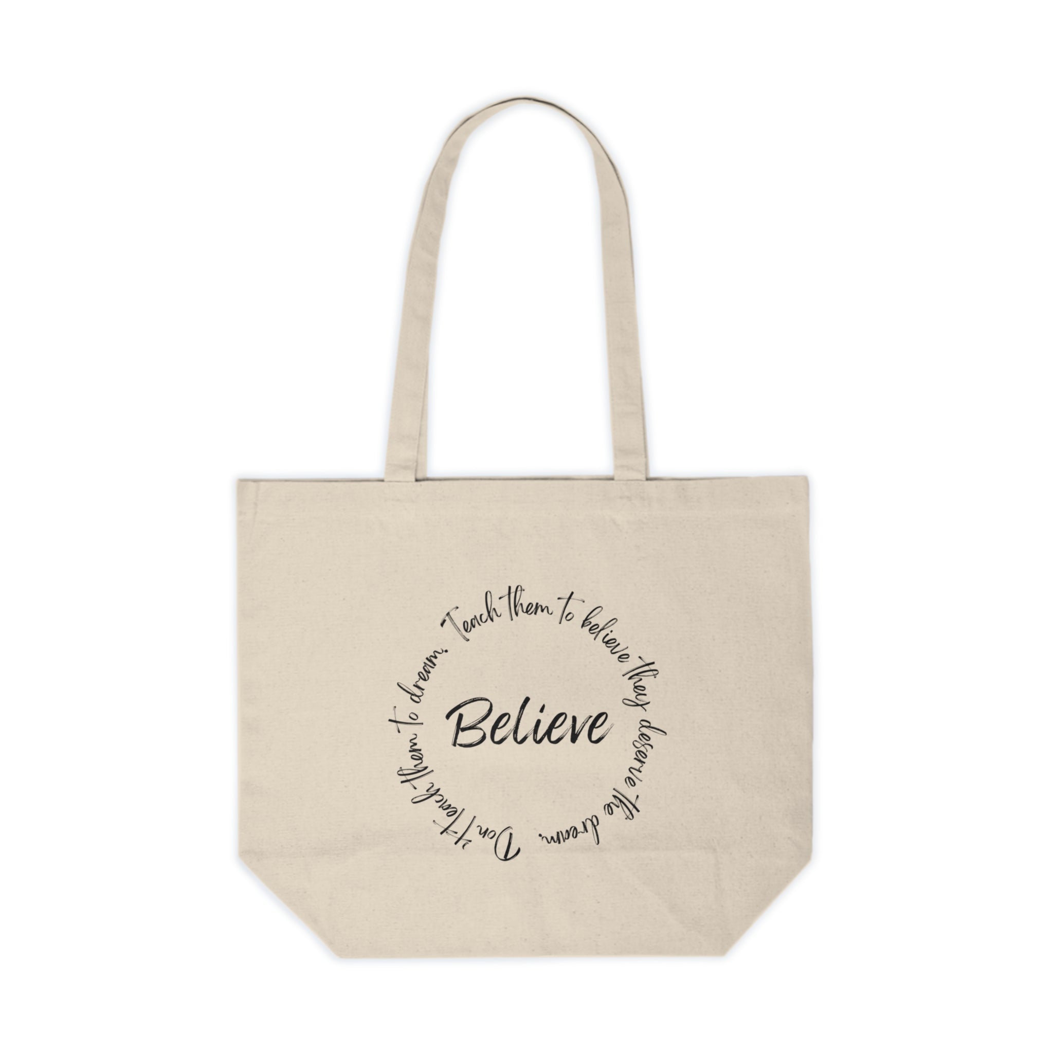Canvas Shopping Tote