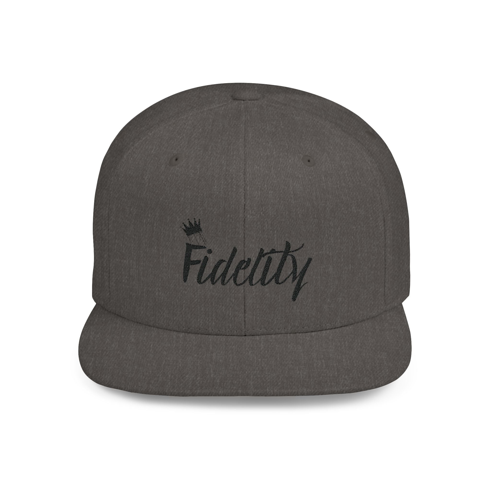 Fidelity Flat Bill Snapback