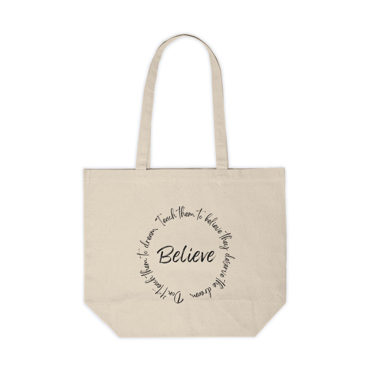 Canvas Shopping Tote
