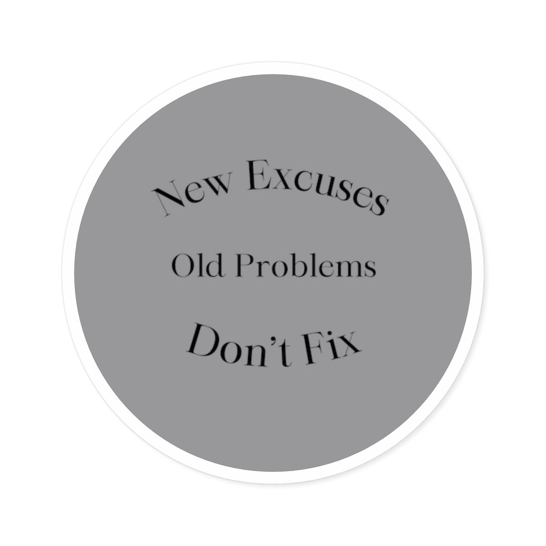 New excuses don&