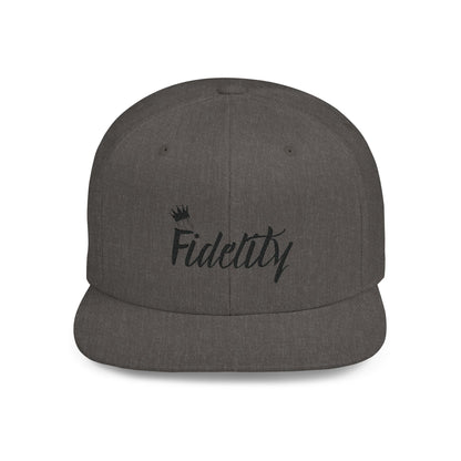 Fidelity Flat Bill Snapback